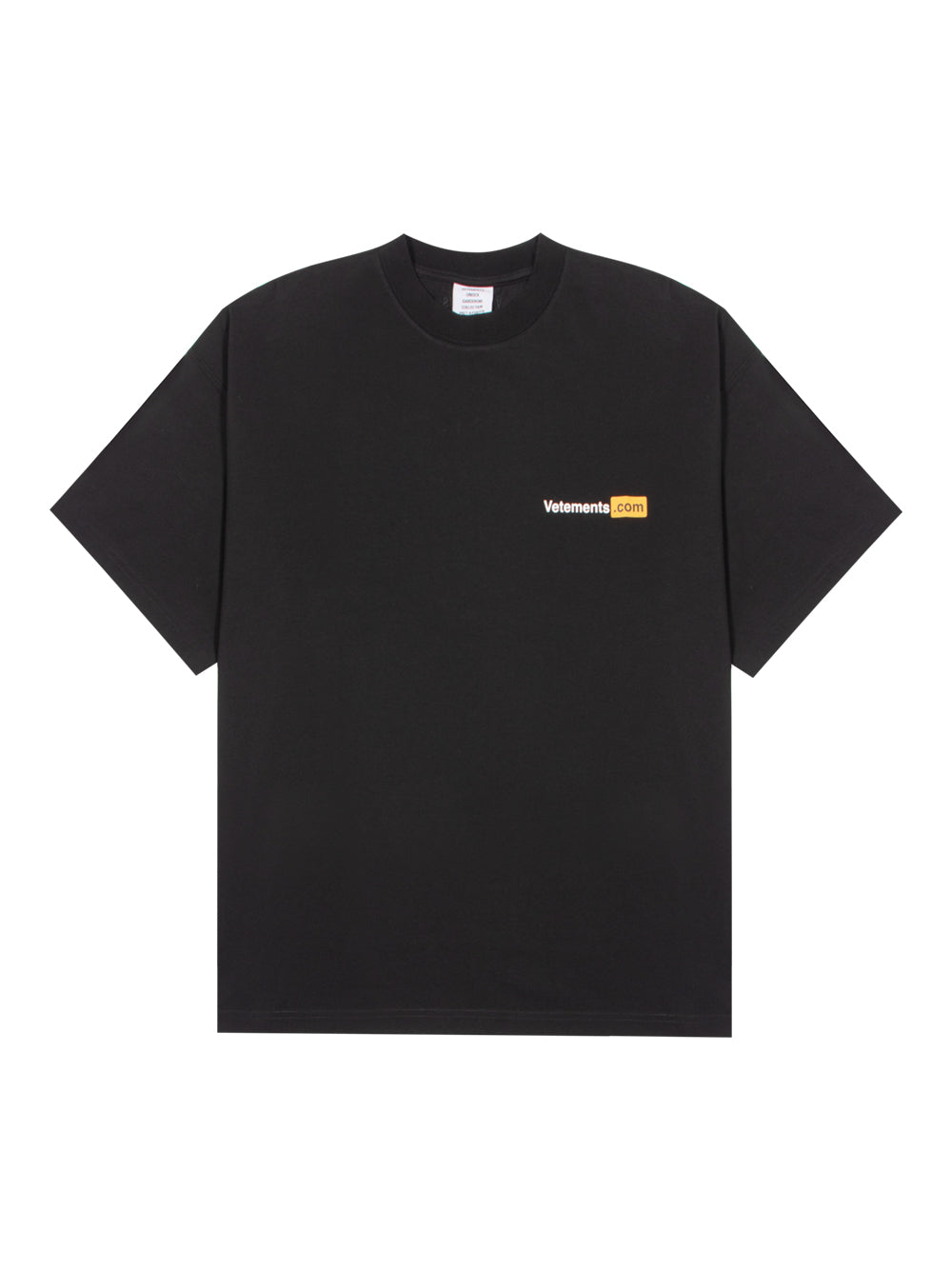 Vetements.Com Regular T-Shirt Black