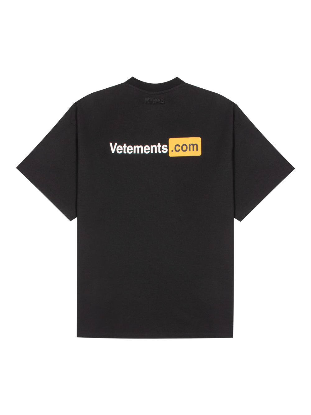 Vetements.Com Regular T-Shirt Black