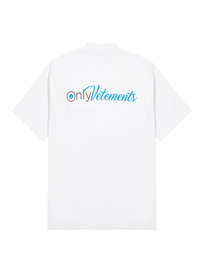 Only Vetements Regular T-Shirt White