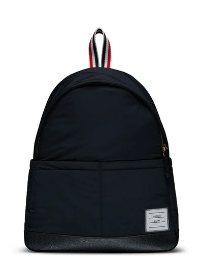 Poly Twill Multipocket Backpack Black