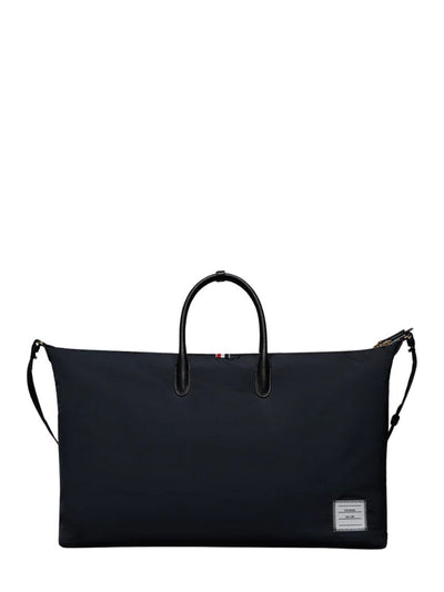 Poly Twill Duffle Bag Black