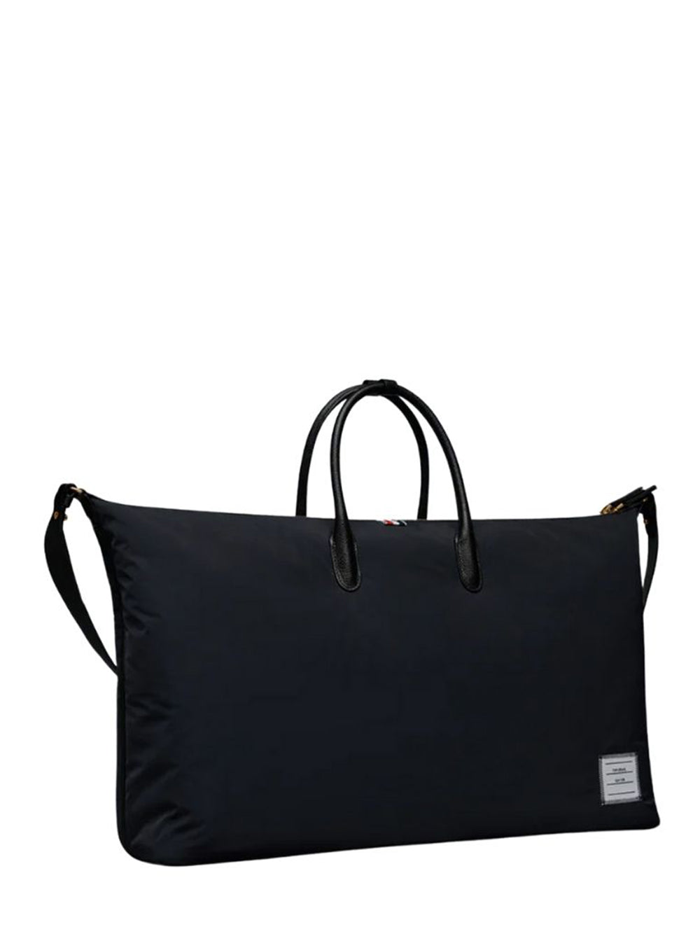 Poly Twill Duffle Bag Black
