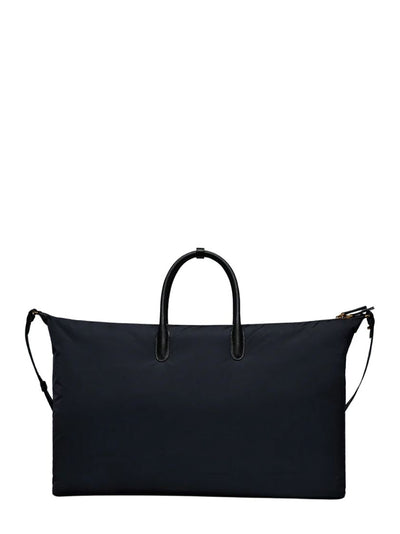 Poly Twill Duffle Bag Black