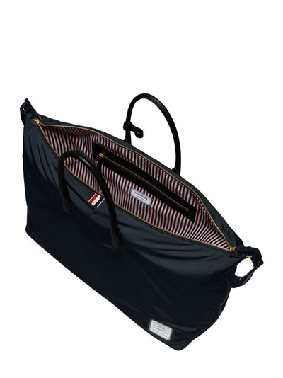 Poly Twill Duffle Bag Black