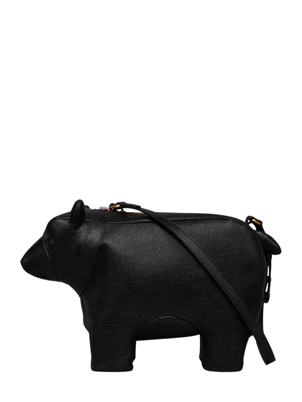 Pebble Grain Bear Baguette Black