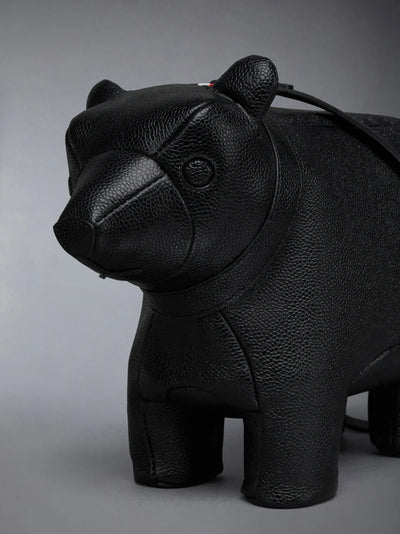 Pebble Grain Bear Baguette Black