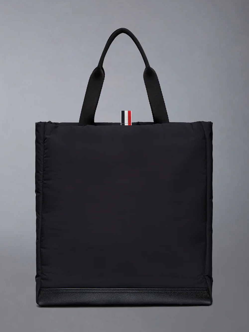 Poly Twill Pocket Tote Black