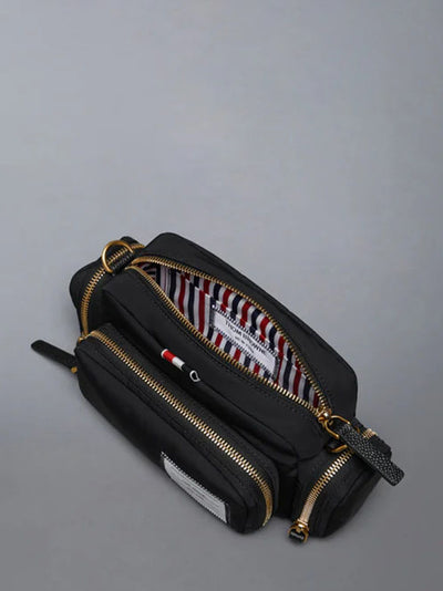 Poly Twill Camera Bag Black