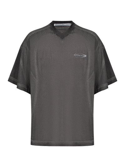 Short Sleeve Rib Collar Shirt (Washed Fossil)