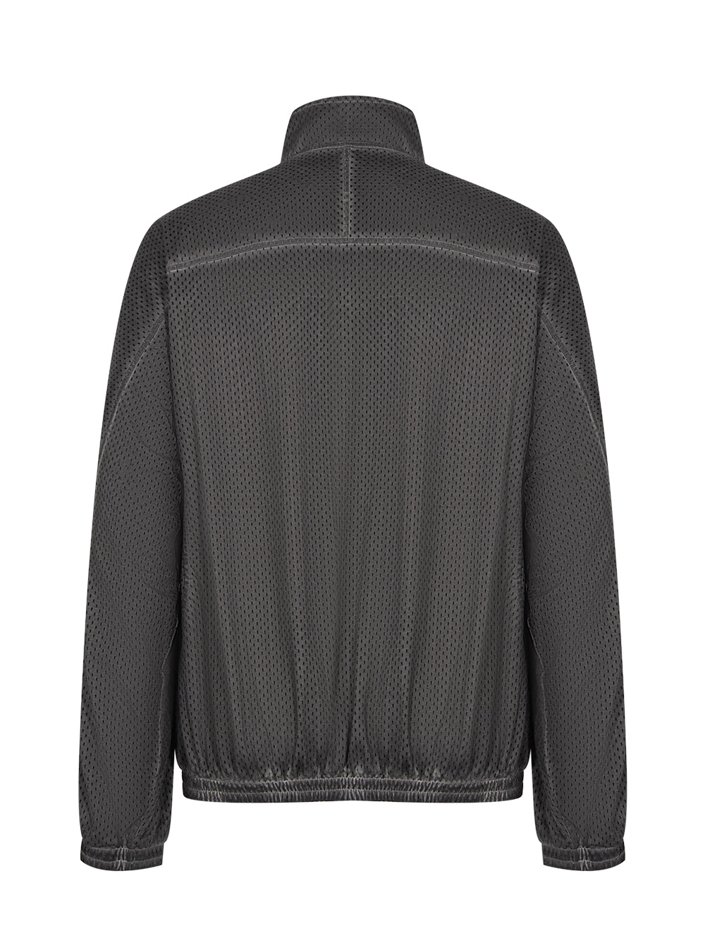 Perforated Mesh Track Jacket (Washed Fossil)
