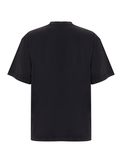 Unisex Sunfade-Effect Wash Jersey Tee (Washed Black)