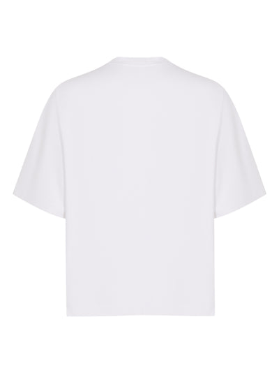 Unisex Washed Black Star Graphic Tee (White)