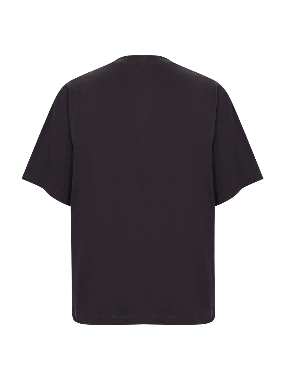 Short Sleeve T-Shirt W/ Logo Washed Black Bean
