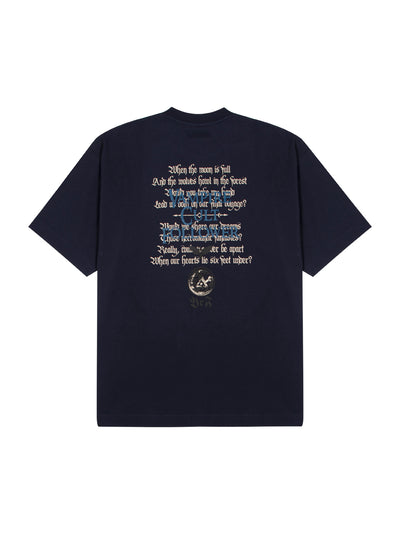 Cradle of Filth Vampire Cult Oversized T-Shirt (Navy)