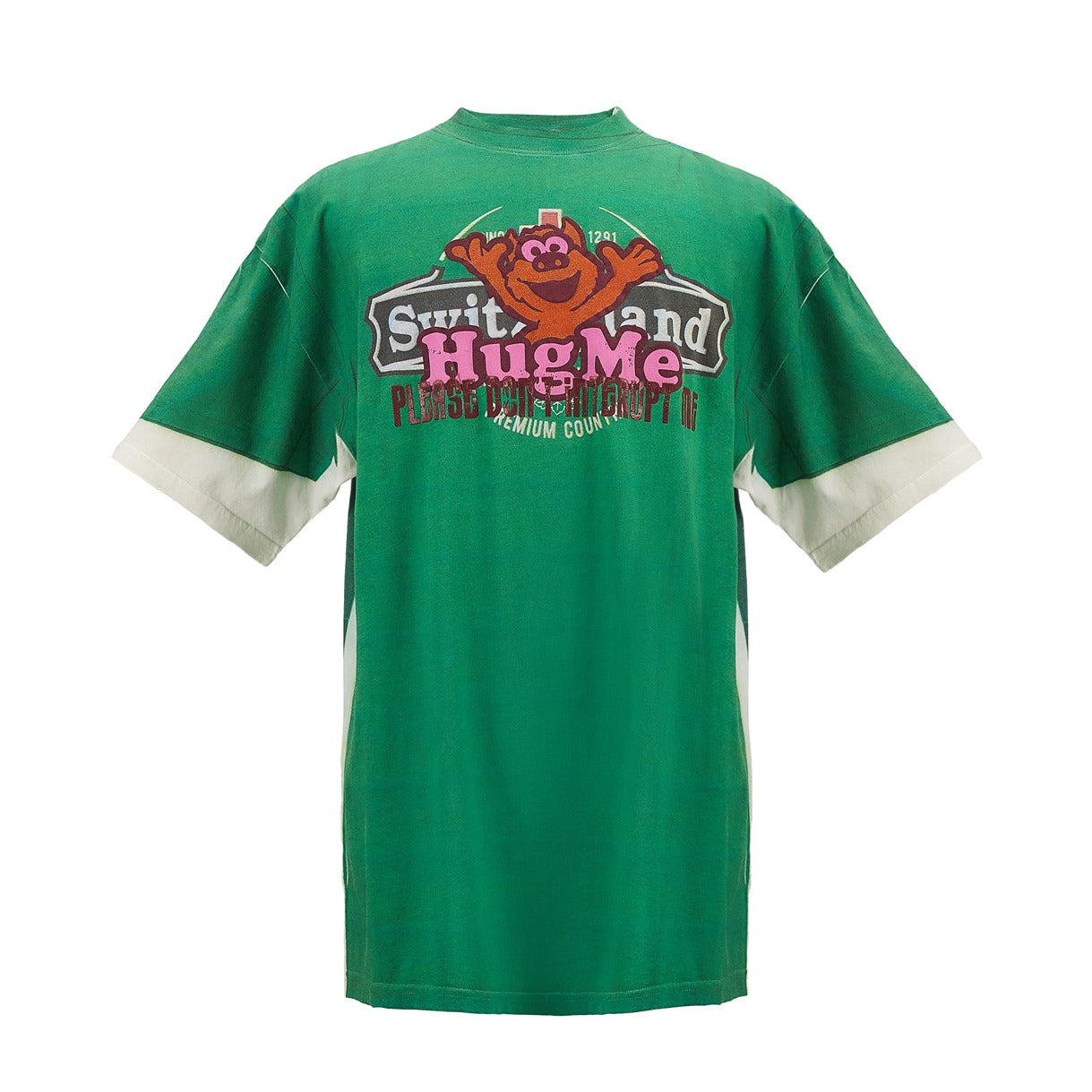 Hug Me T-shirt Green