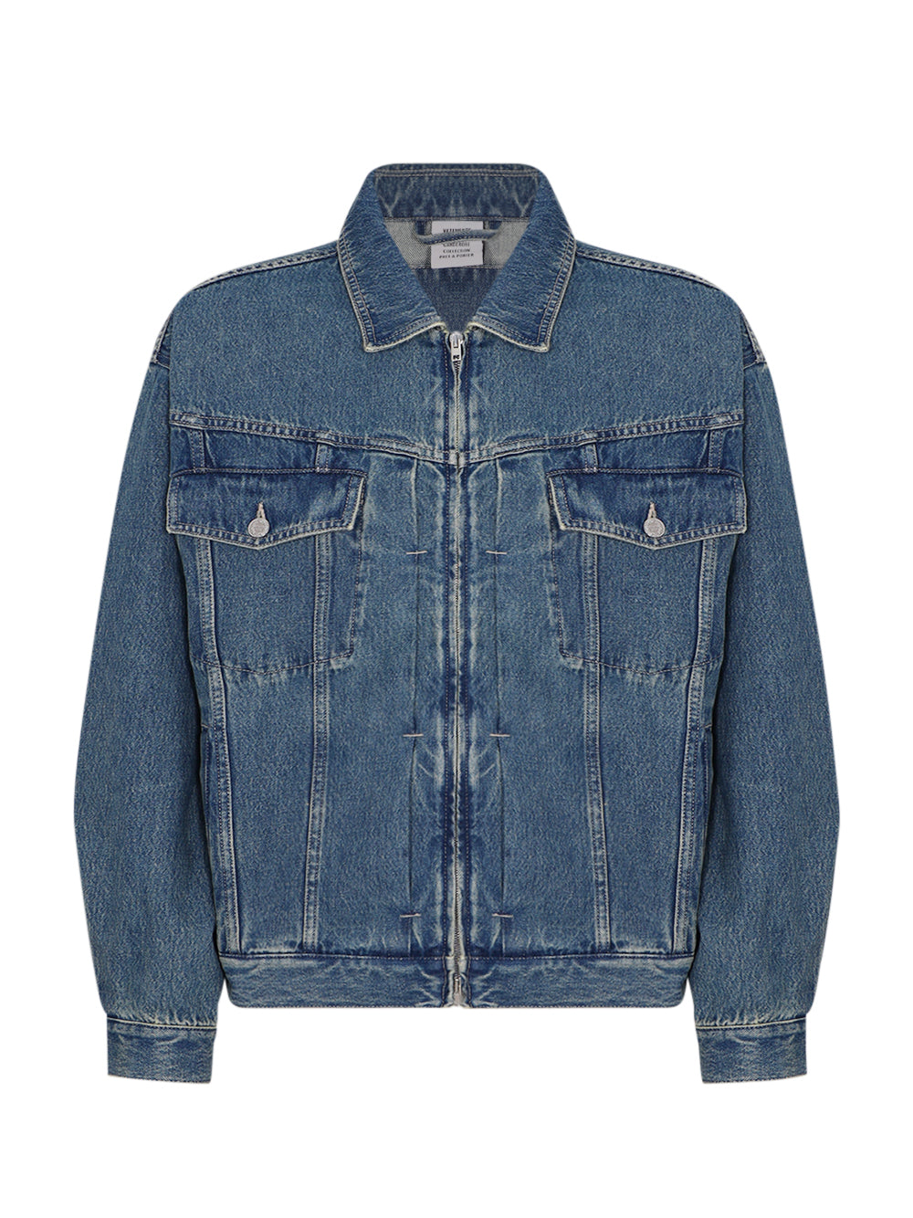 Hip-hop Denim Jacket Vintage Blue