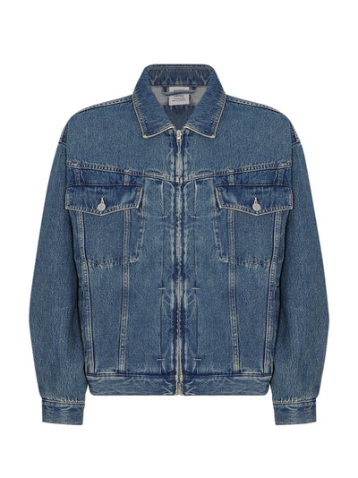 Hip-hop Denim Jacket Vintage Blue