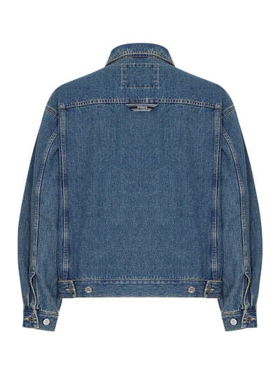 Hip-hop Denim Jacket Vintage Blue