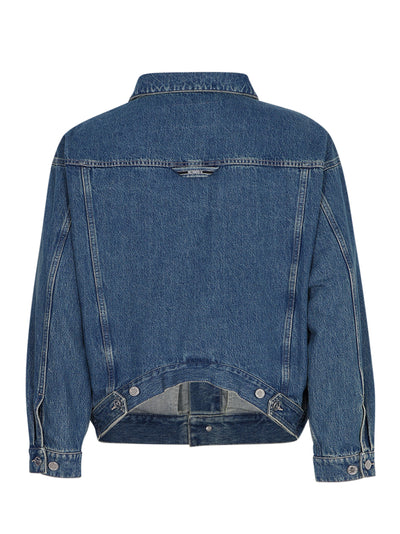 Upside-down Denim Jacket Vintage Blue