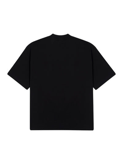 Night In Paris Oversized T-Shirt (Black)