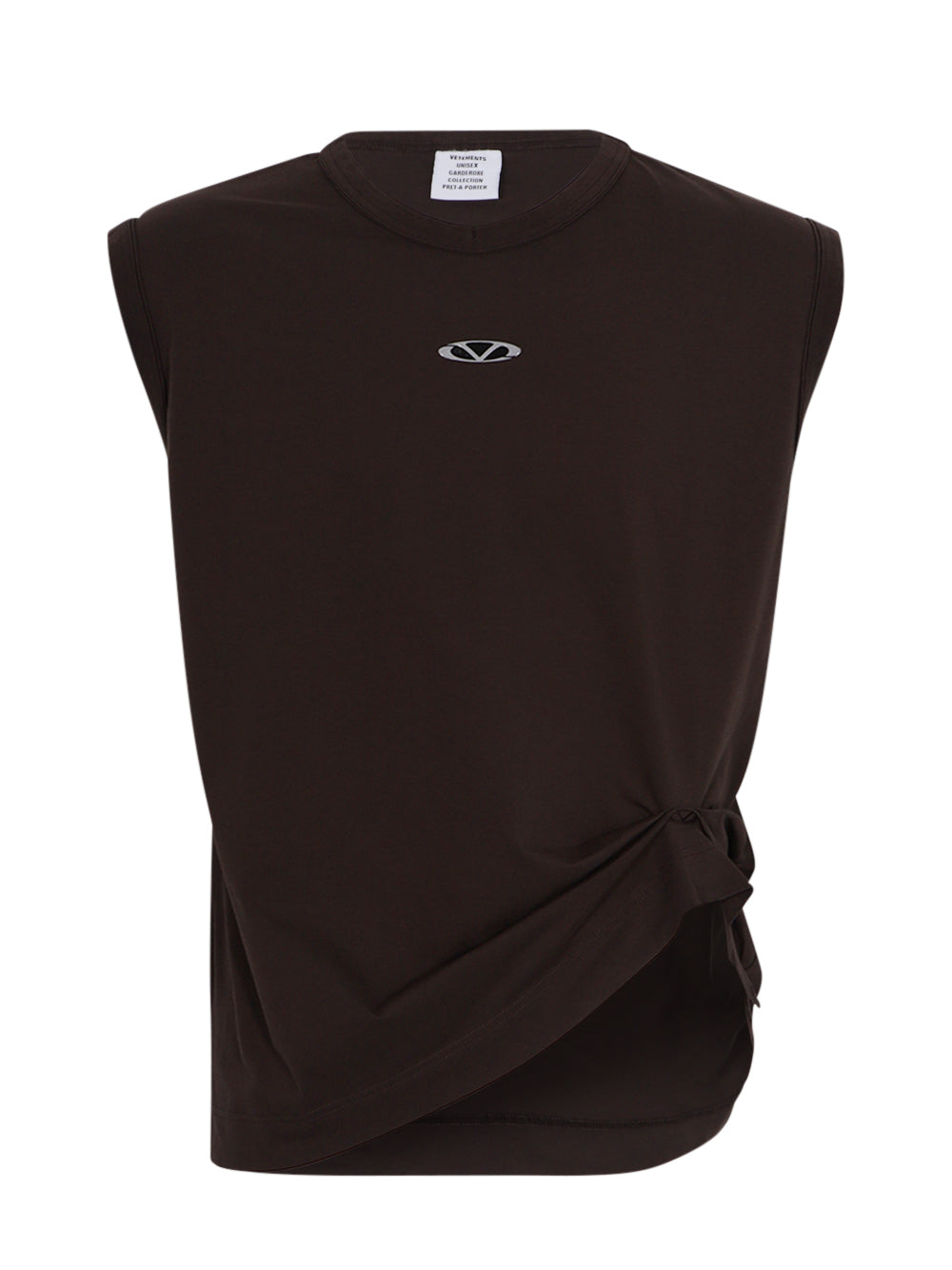 Oval Logo Jersey Tanktop Chocolate Br