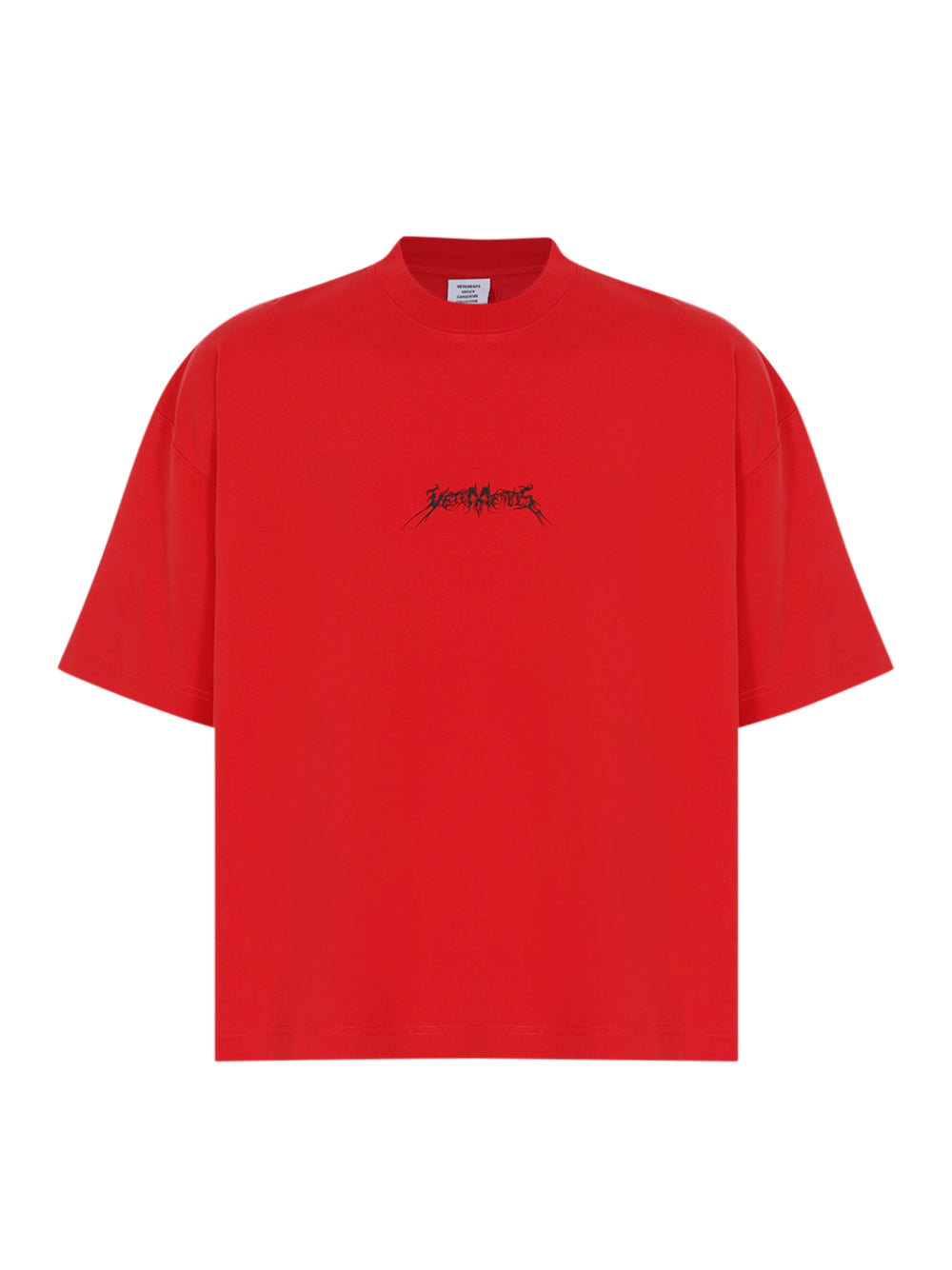 Metal Logo Regular T-shirt Red