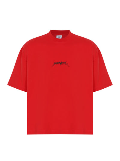Metal Logo Regular T-shirt Red