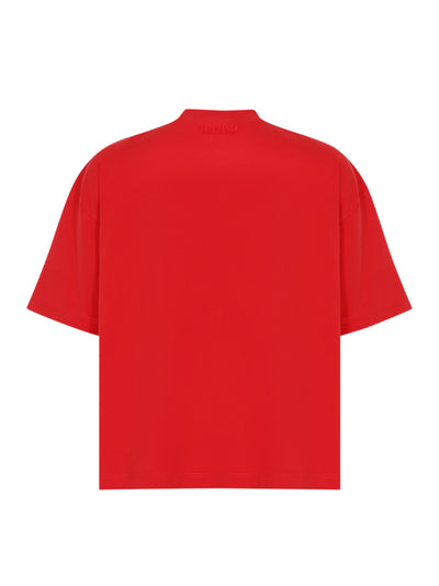 Metal Logo Regular T-shirt Red