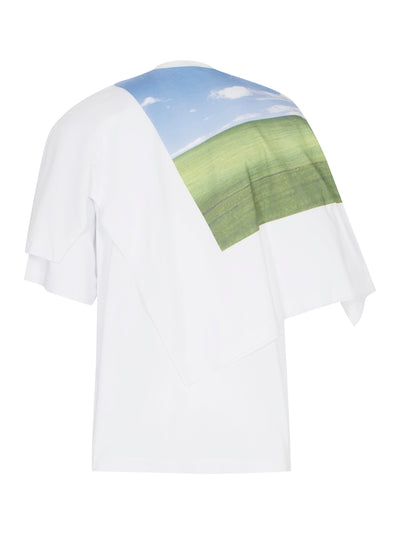 Desktop Double Layered T-Shirt (White)