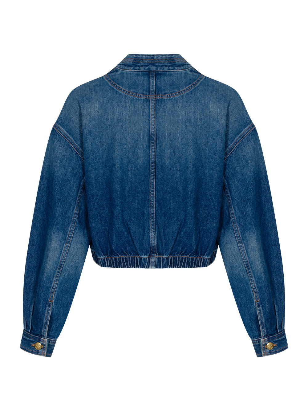 The Alessa Jacket Danube Medium Indigo Wash