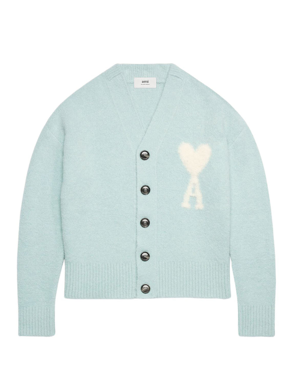 Off White Adc Cardigan Men Aquamarine/ivory