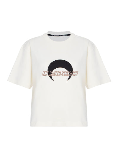 Ms Sports Jersey Relaxed T-Shirt Pristine/Black