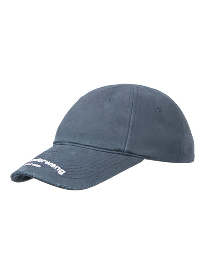 Distressed Baseball Cap (Washed Navy)