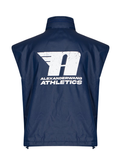 Unisex Oversize Canvas Vest (Navy)