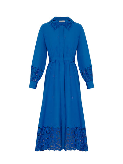 Adette Dress (Cobalt)