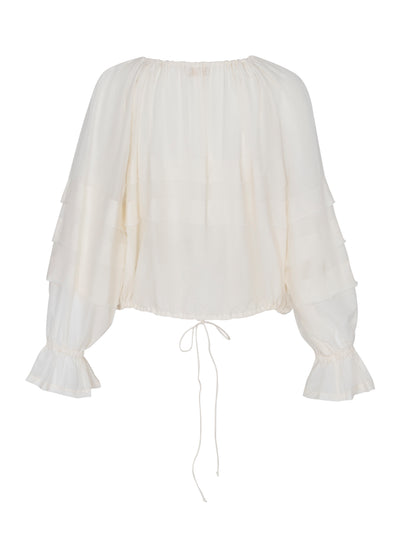 Cora Blouse (Ivory)