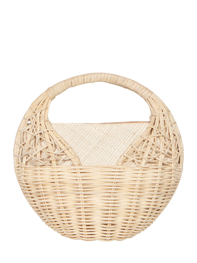 Sea Shell Wicker Bag (Natural)