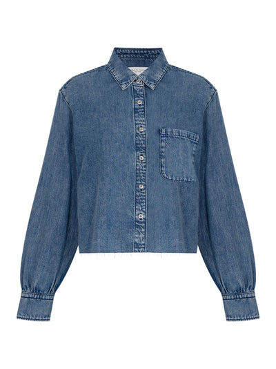 Ultra Featherweight Cropped Maxine Shirt (Beekman)