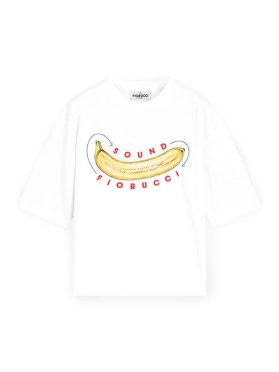 Unisex Banana Sound T-Shirt (White)