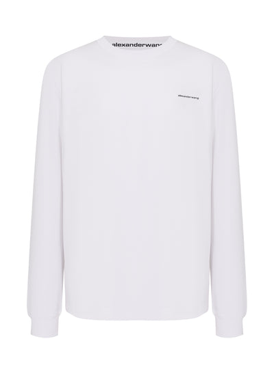 Unisex Long Sleeve Tee (White)