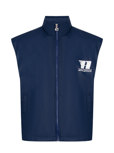 Unisex Oversize Canvas Vest (Navy)