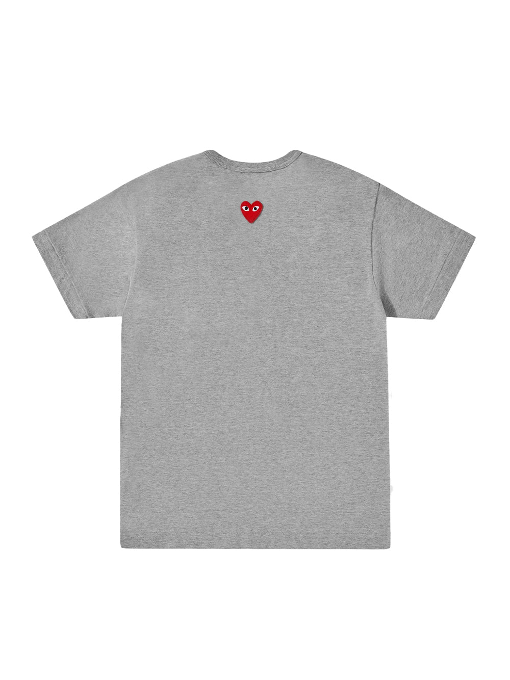 Unisex Reverse Red Heart T-Shirt (Grey)