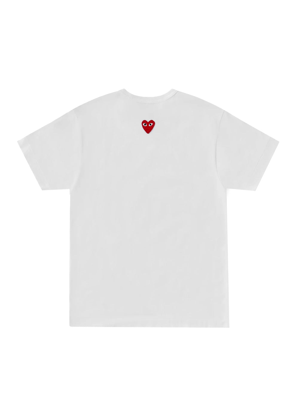 Unisex Reverse Red Heart T-Shirt (White)