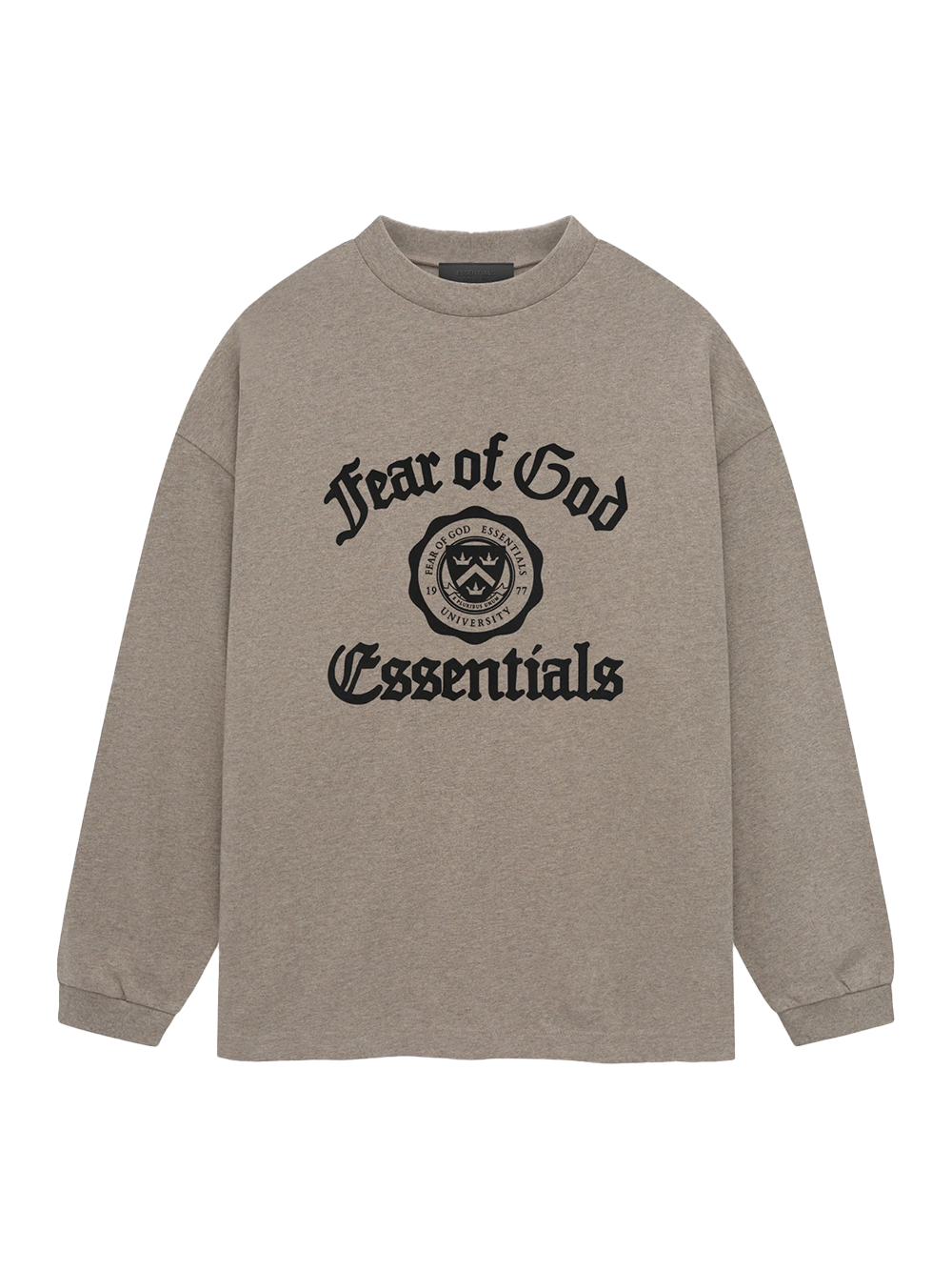 University Long Sleeve T-Shirt (Heather Gray)