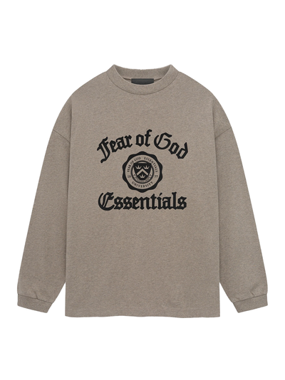 University Long Sleeve T-Shirt (Heather Gray)