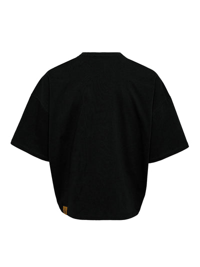 Triangle 'V' T-Shirt Black