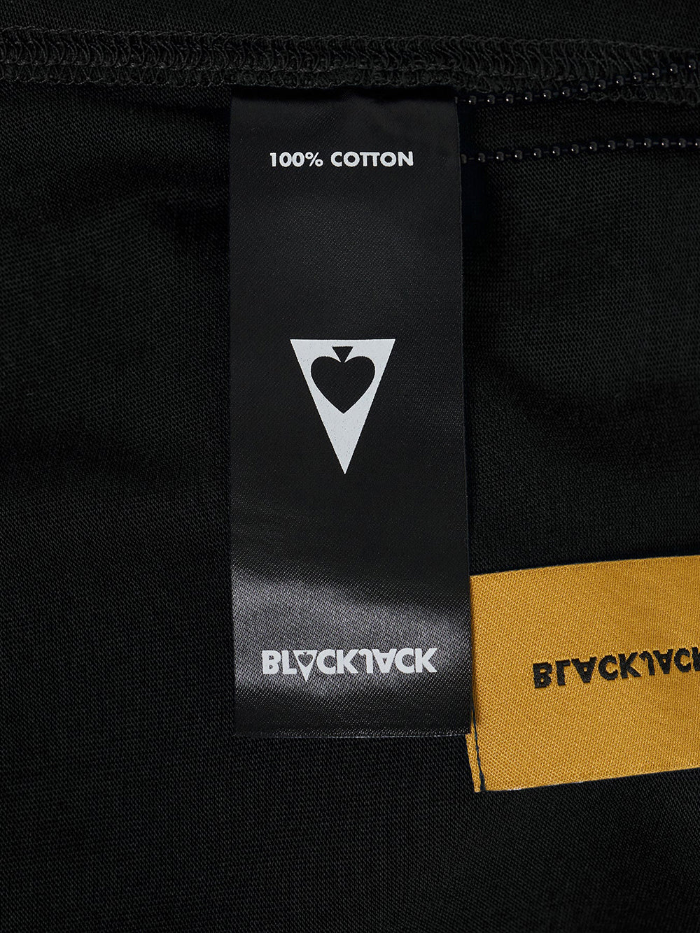 Triangle 'V' T-Shirt Black
