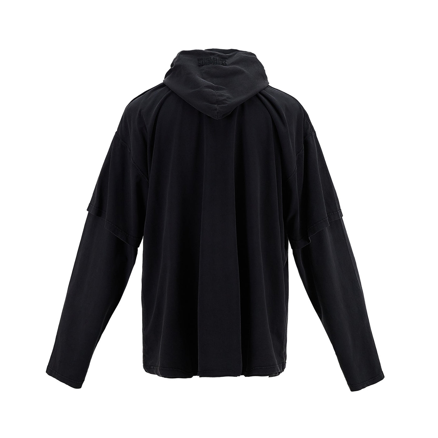 Cool Earth Hooded Longsleeve (Washed Black)