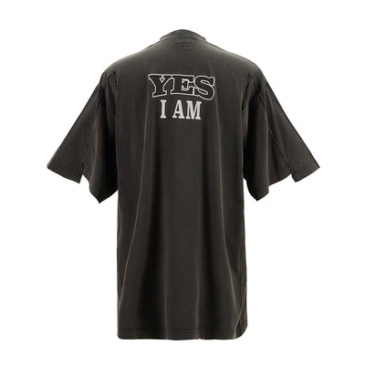 Fan Deconstructed T-Shirt (Washed Black)
