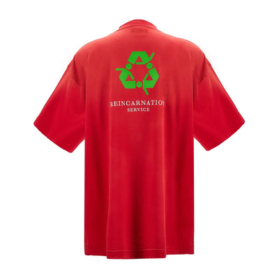 Not Doing Shit Today T-shirt (Washed Red)